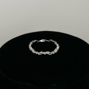 925 Sterling Silver Stackable Eternity Ring